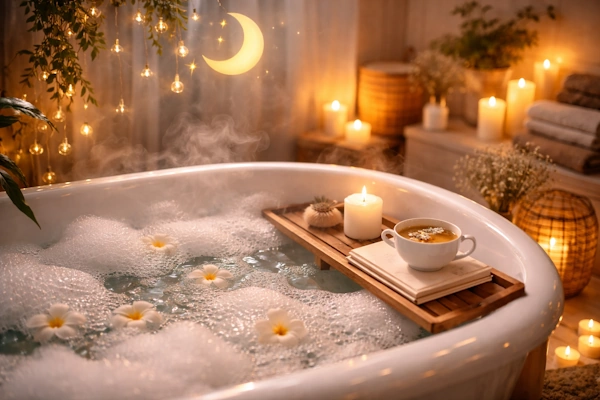 تاثیرات وان حمام بر خواب